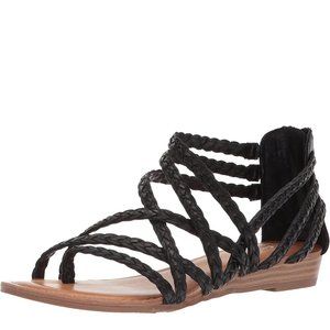 Carlos by Carlos Santana Womens Amara Sandals Black